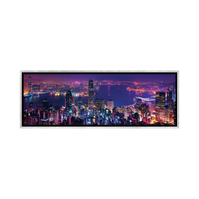 iCanvas "Hong Kong Special View" by Marco Carmassi Framed