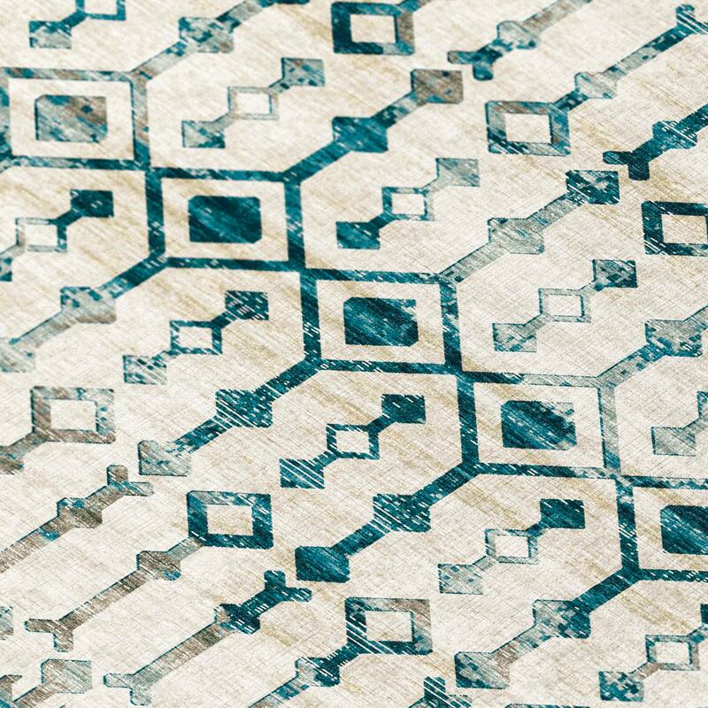 Indoor/ Outdoor Addison Bravado Morroccan Washable Area Rug