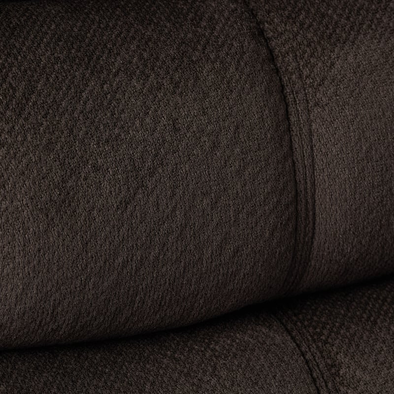 Roomfitters Classic Design, Brown Plush Fabric, Glider Recliner