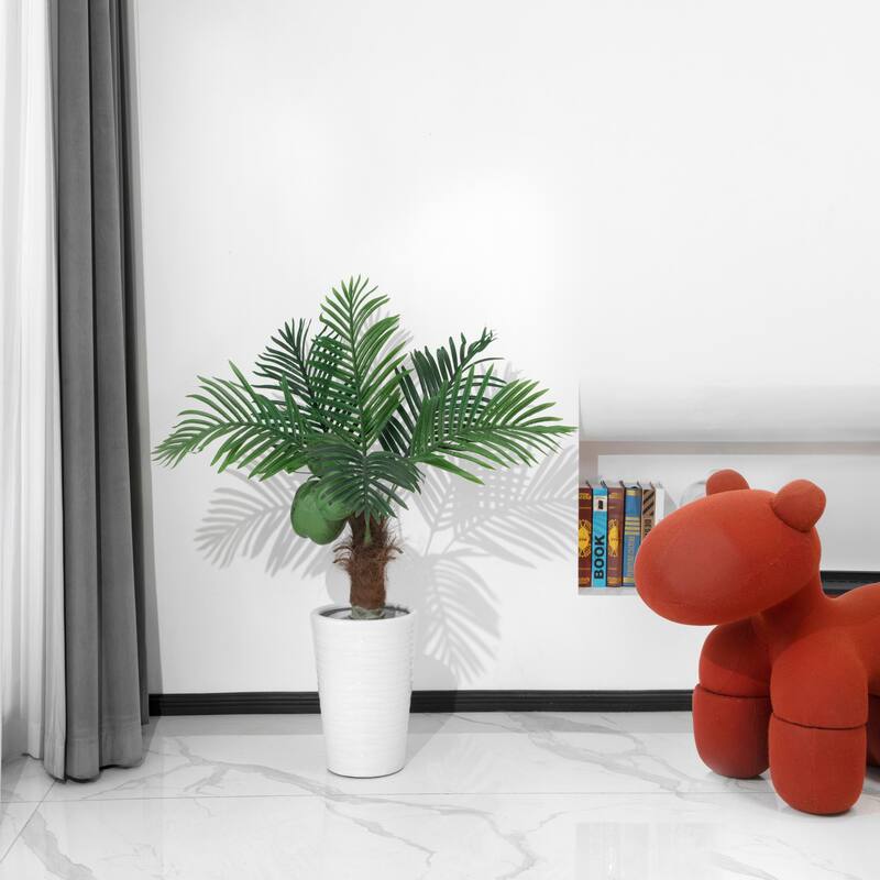 10ft Tall Artificial Phoenix Palm Tree Tropical Fake Tree