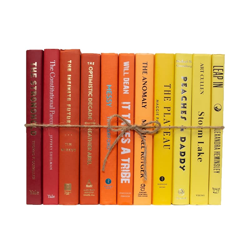 Books Yellow Decorative Accessories: Sunset Ombré ColorPak