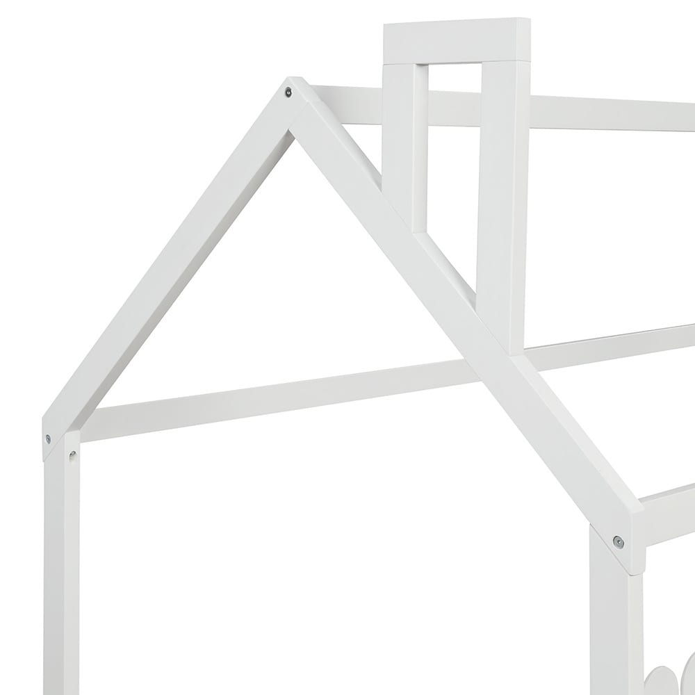 kids wooden house bed