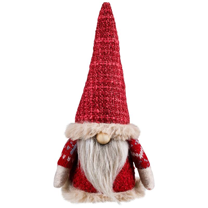 Nordic Gnomes Christmas Decorations - 6.5" - Set of 2