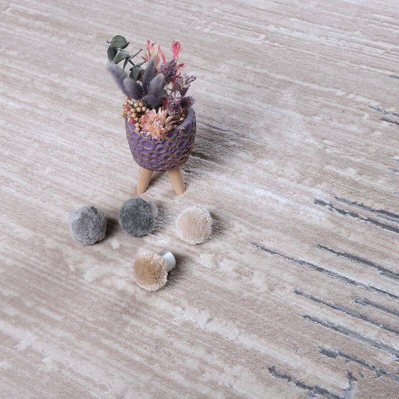 Ray Collection Modern Abstract Area Rug