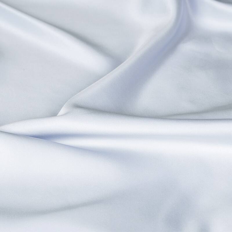 Satin Pillowcase Ruffled Pillow Shams Set of 2,