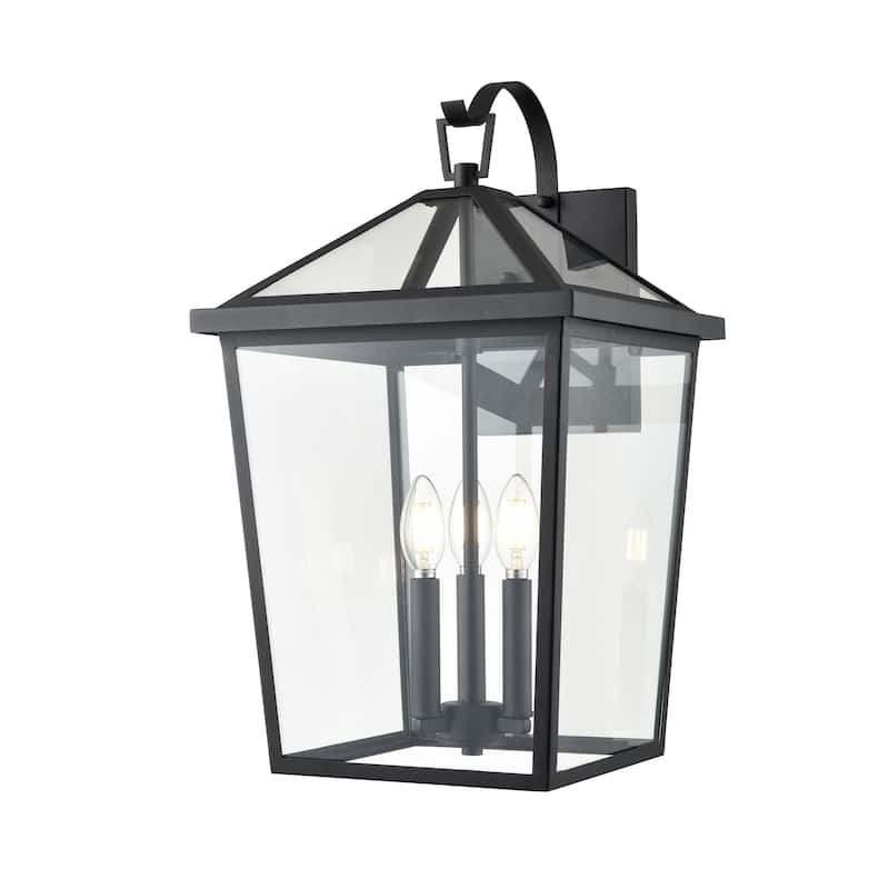 Millennium Lighting Mensun 1 Light Outdoor Wall Sconce in Textured Black