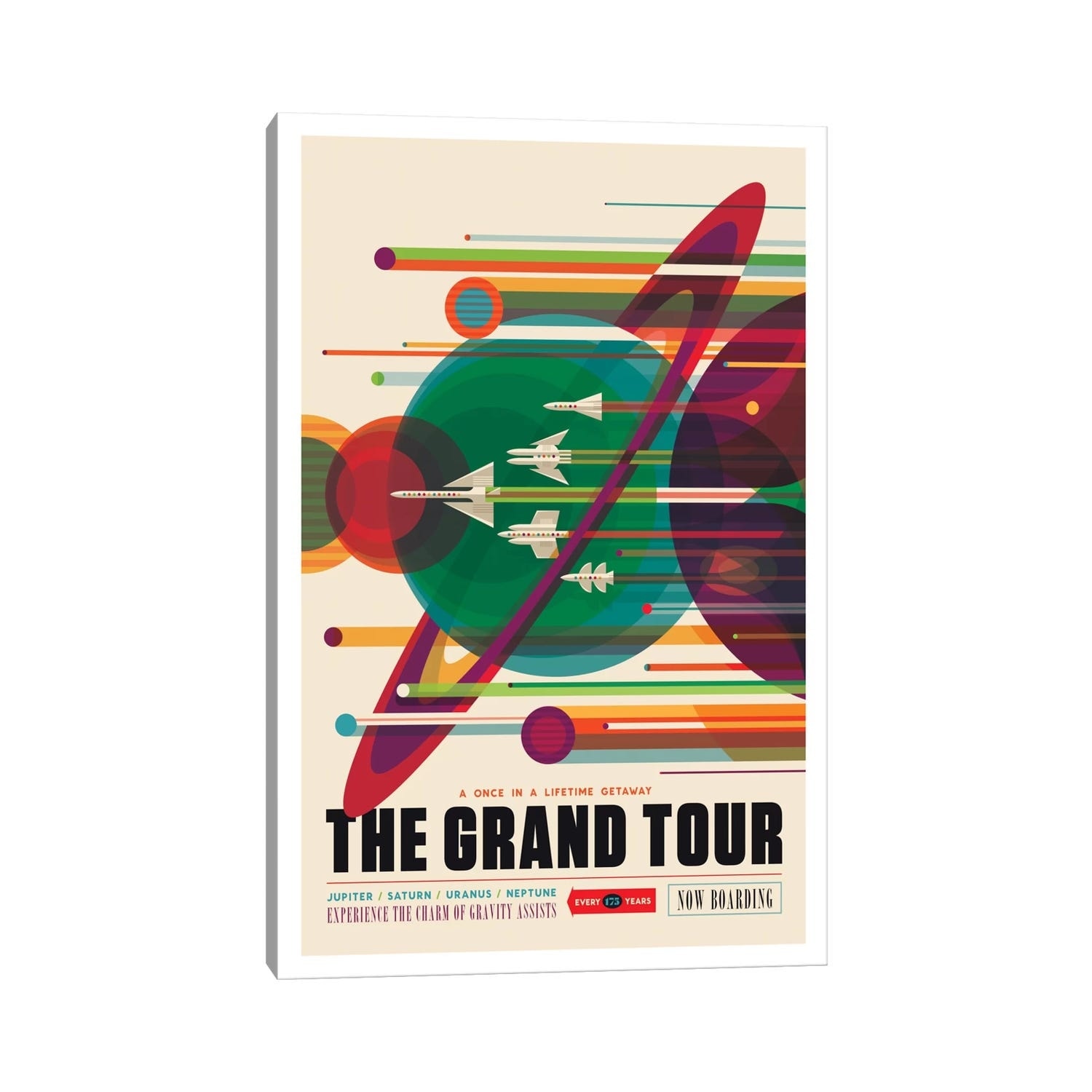 iCanvas "The Grand Tour" by NASA Canvas Print