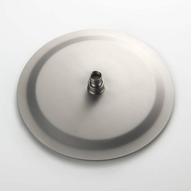 Circular 12" Metal Ultra Thin Profile Rain Shower Head 1.75 GPM