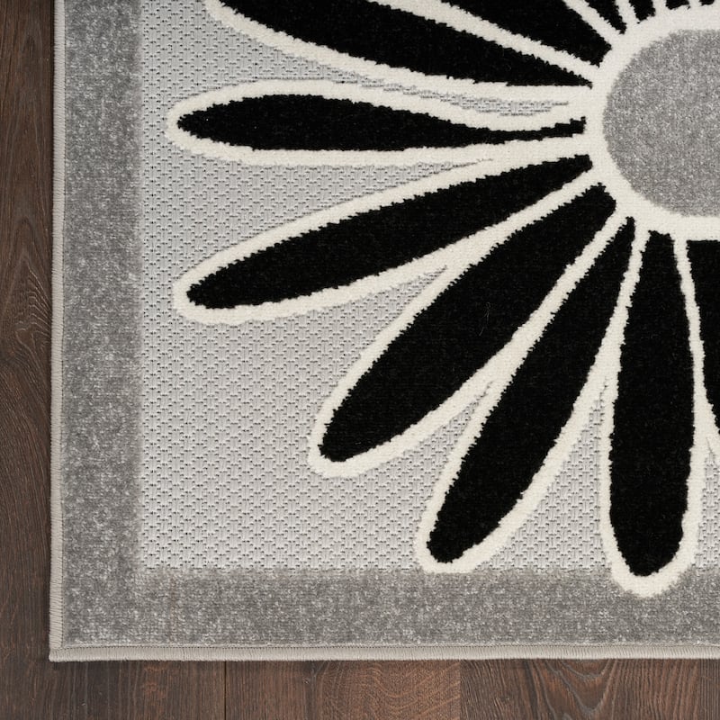 Nourison Aloha Indoor/Outdoor Floral Area Rug