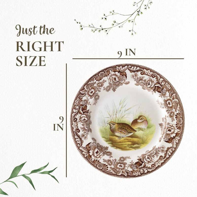 Spode Woodland Soup Plate