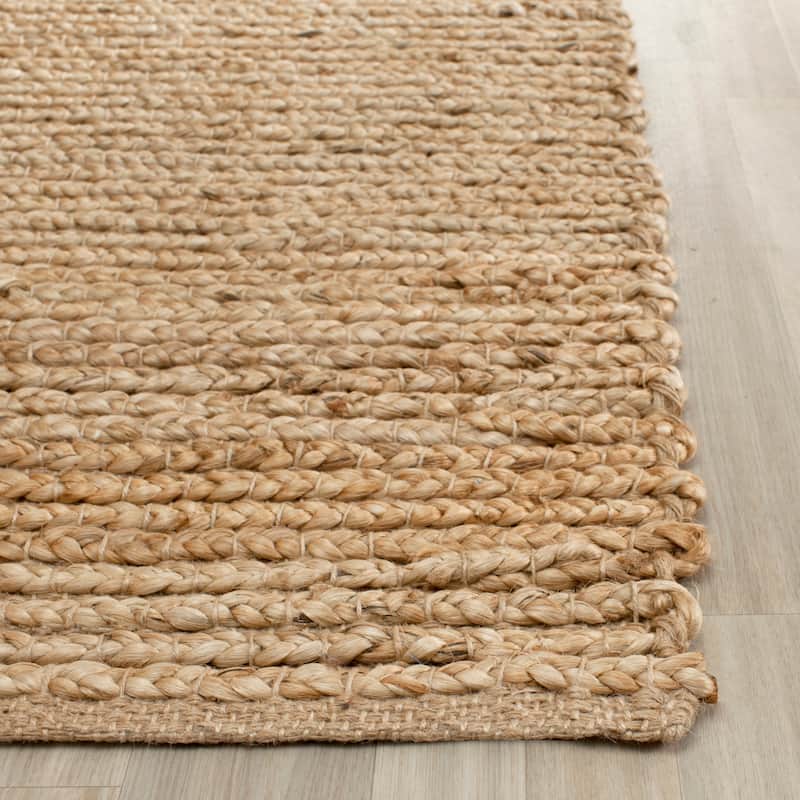SAFAVIEH Handmade Cape Cod Neelu Coastal Jute Rug - 2'3" x 4' - Natural