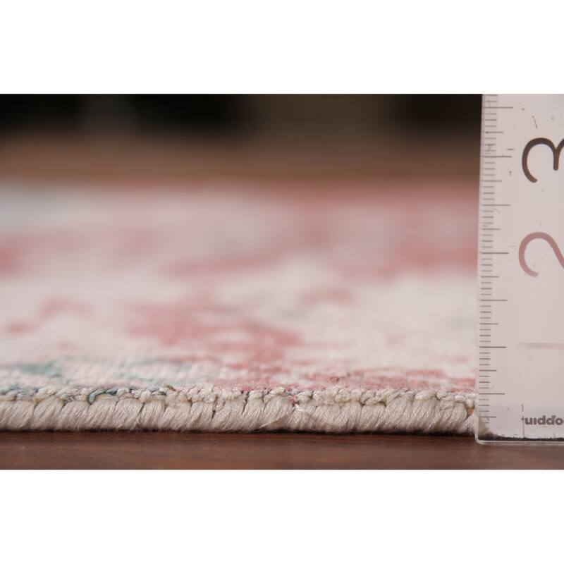 All-Over Abstract Contemporary Foyer Rug Handmade Wool Carpet - 3'3"x 6'3"