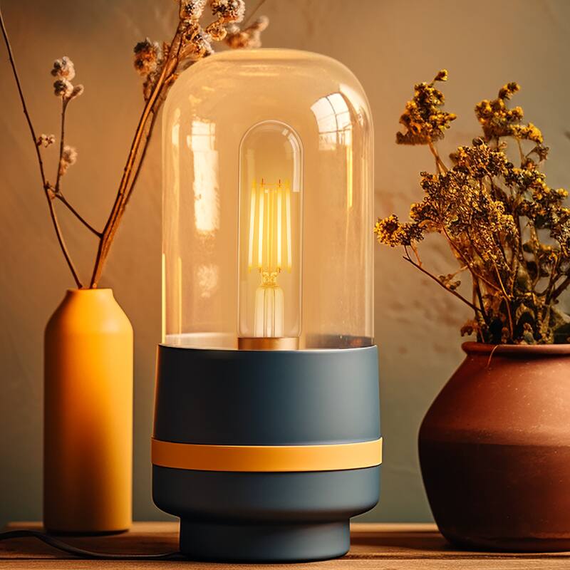 Dimmable Led Tubular Light Bulbs, T30 Edsion Bulbs, 2700k Filament Light Bulbs for Chandelier Light or Industrial Wall Sconces