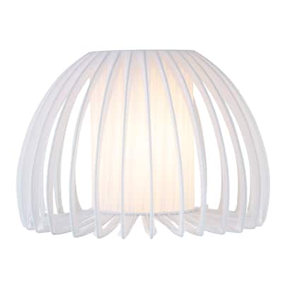 Artiva USA 15"X15" X 10"H Large Premium Jellyfish Shade - White,