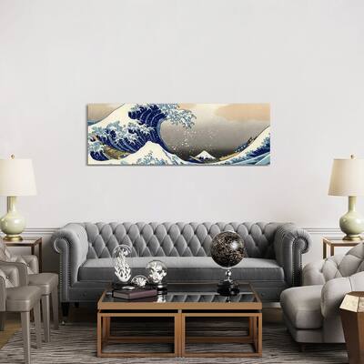 iCanvas "The Great Wave at Kanagawa" by Katsushika Hokusai Canvas Print