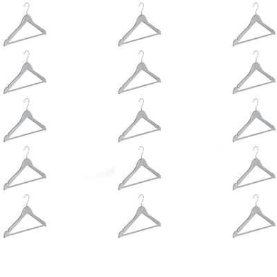 Abs plastic Clothes/Suit Hangers, Perfect for Dresses Blouses&Pants,Shirts, Sweaters, Coat Set of 5