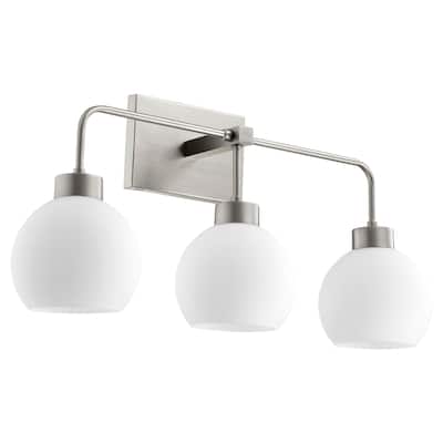 Quorum International Lacy 3 Light 24" Wide Bathroom Vanity Light