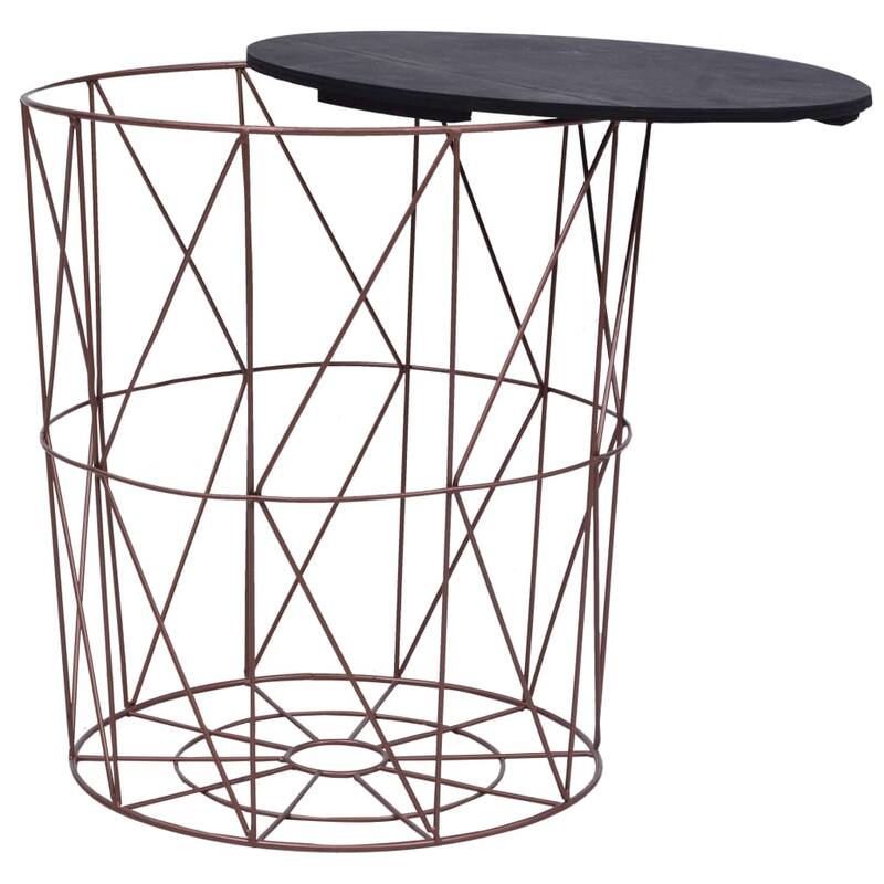 vidaXL Coffee Tables 3 pcs Copper