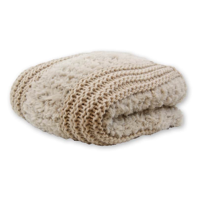 Donna Sharp Plush Knit Throw