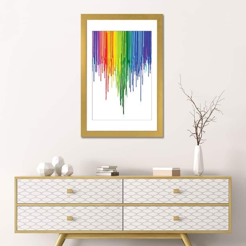 iCanvas "Rainbow Gay Pride" by Notsniw Art