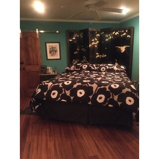 Marimekko Unikko Duvet Cover Set Overstock Marimekko Unikko Duvet Cover Set Overstock