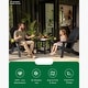 preview thumbnail 10 of 58, WINSOON All Weather HIPS Outdoor Folding Adirondack Chairs Set of 8