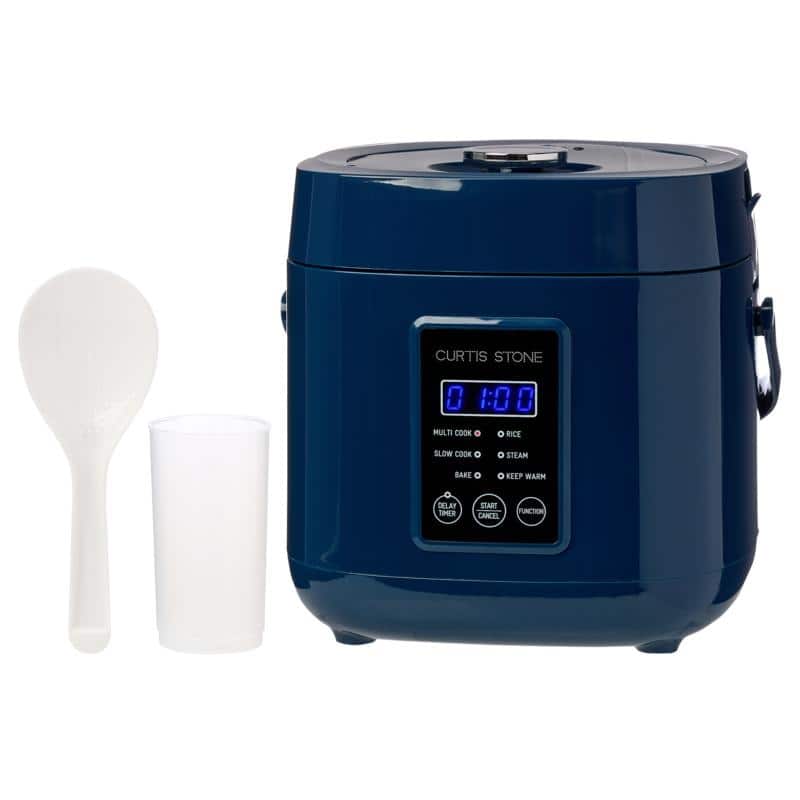 Curtis Stone Dura-Pan 2-Quart Nonstick Smart Multi Cooker Refurbished - Blue