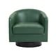 preview thumbnail 19 of 143, Modern 360°Swivel Accent Chairs Barrel Armchairs