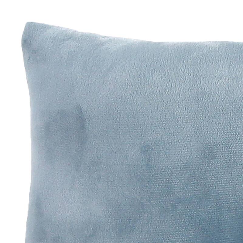 18" x 18" Solid Tufted Indoor Throw Pillow with Fabric Button