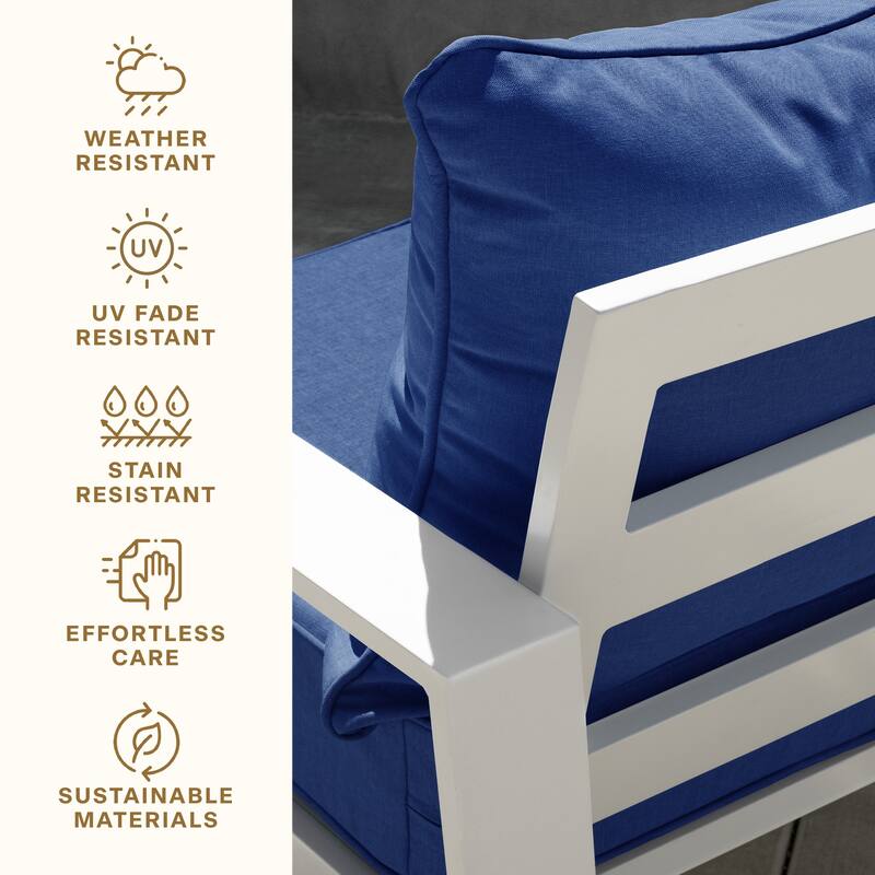 Outdoor Deep Seating Lounge Chair Cushion