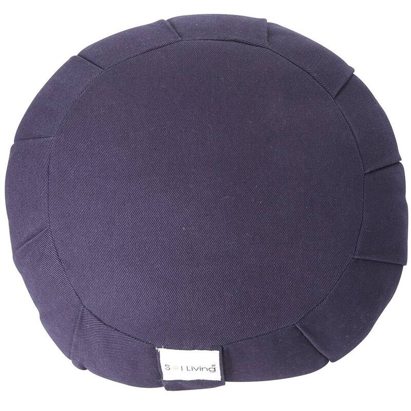 Sol Living Round Cotton Zafu Cushion Yoga Accessory