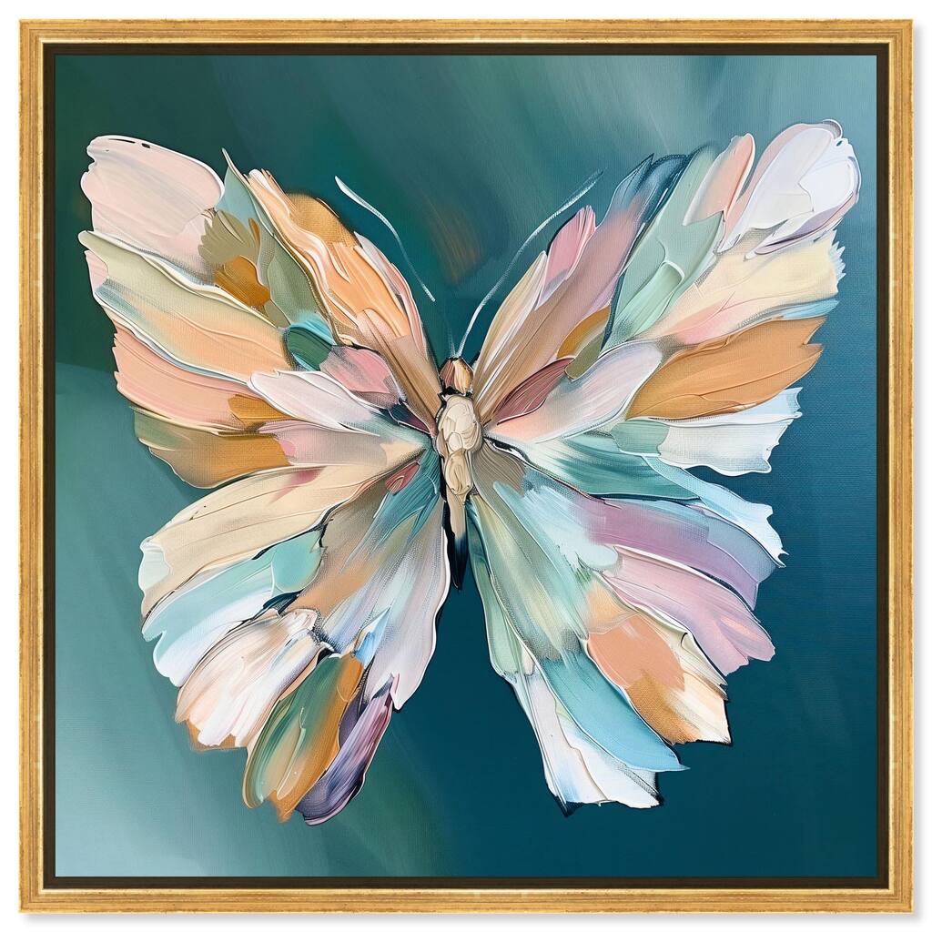 Wings of Duality Canvas by Art Remedy