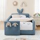 preview thumbnail 16 of 53, Twin Size Upholstered Platform Bed with Headboard,Montessori Bed Frame for Toddlers,Floor Bed