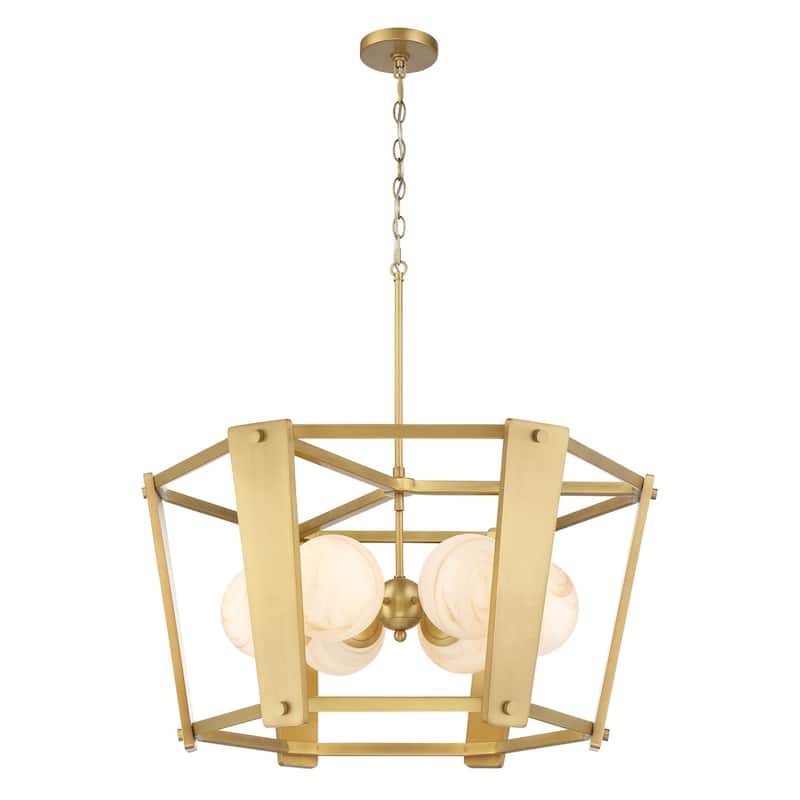 Minka Lavery 3786 Shimmer 6 Light 31" Wide Multi Light Pendant with
