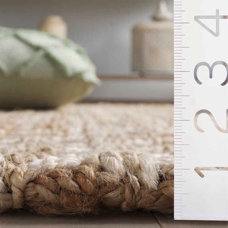 SAFAVIEH Handmade Natural Fiber Chigusa Farmhouse Jute Rug