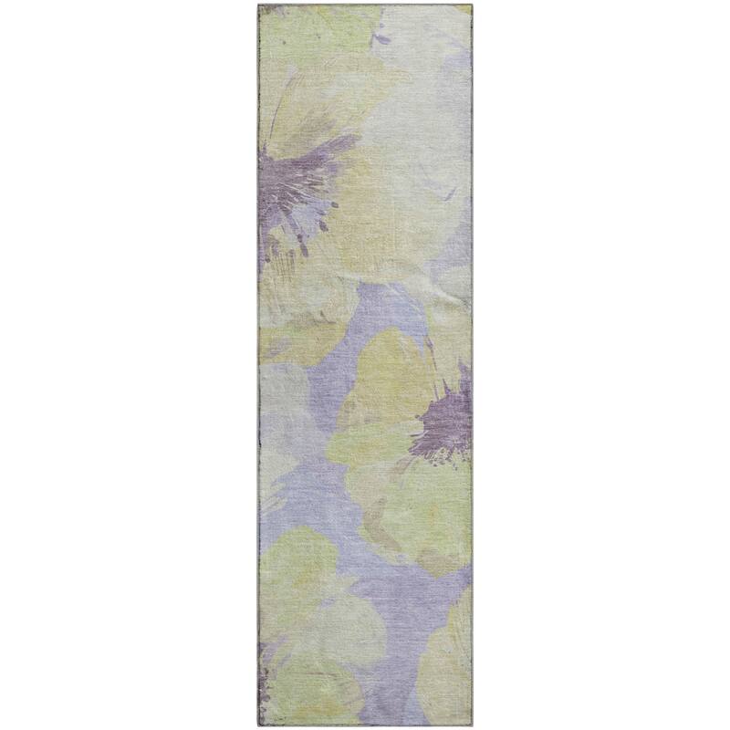 Premium Washable Super Soft Contemporary Floral Mayfield Rug
