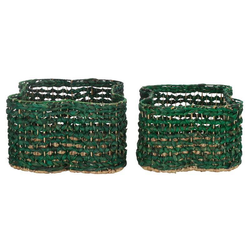 SAFAVIEH Roscoe Dog Bone Storage Basket Set of 2 (Fully Assembled). - 25"W x 17"D x 10"H