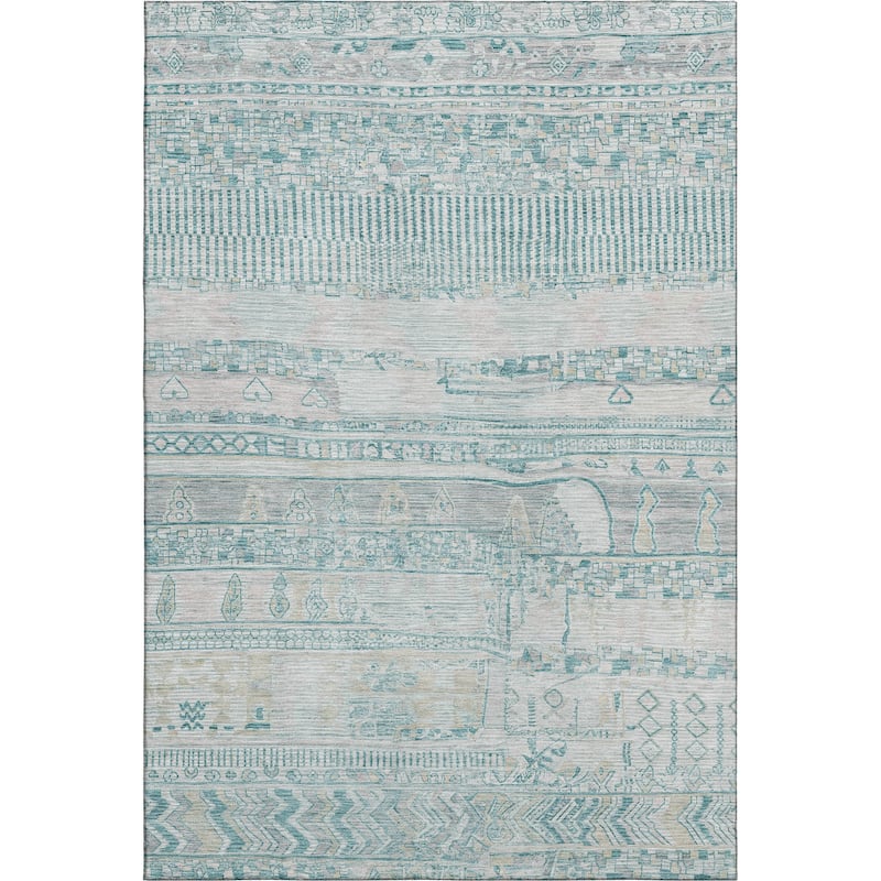 Premium Washable Super Soft Modern Global Mayfield Rug