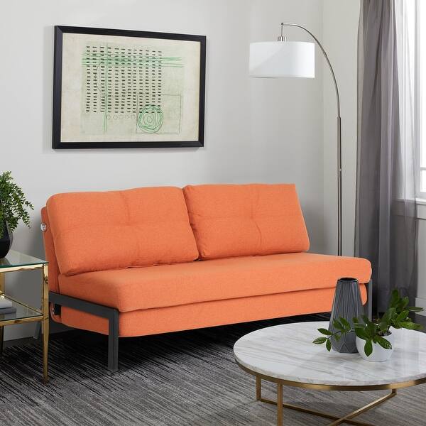 Modern Leisure Fabric Furniture Living Room Bench Seat Sofa Couch Bed Overstock 31672677
