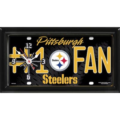 Pittsburgh Steelers Clock