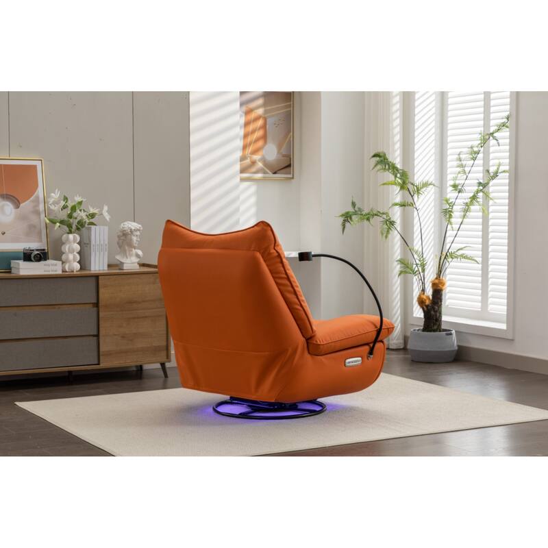 Four Modes Of Intelligent Voice Control,Atmosphere Lamp,Bluetooth Music Player,USB Ports,Back And Forth Swing