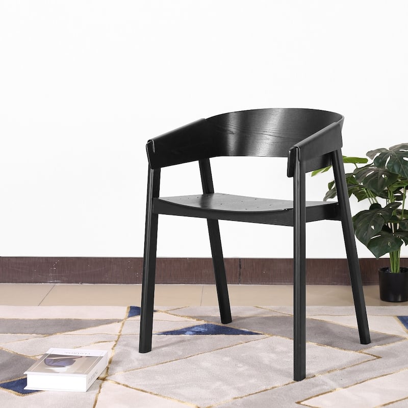 STELLAN Modern Wood Scandinavian Armchair
