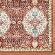 preview thumbnail 140 of 173, Gertmenian Crystal Print Soft Flat Pile Polyester Slip Resistant Washable Indoor Printed Area Rug Collection