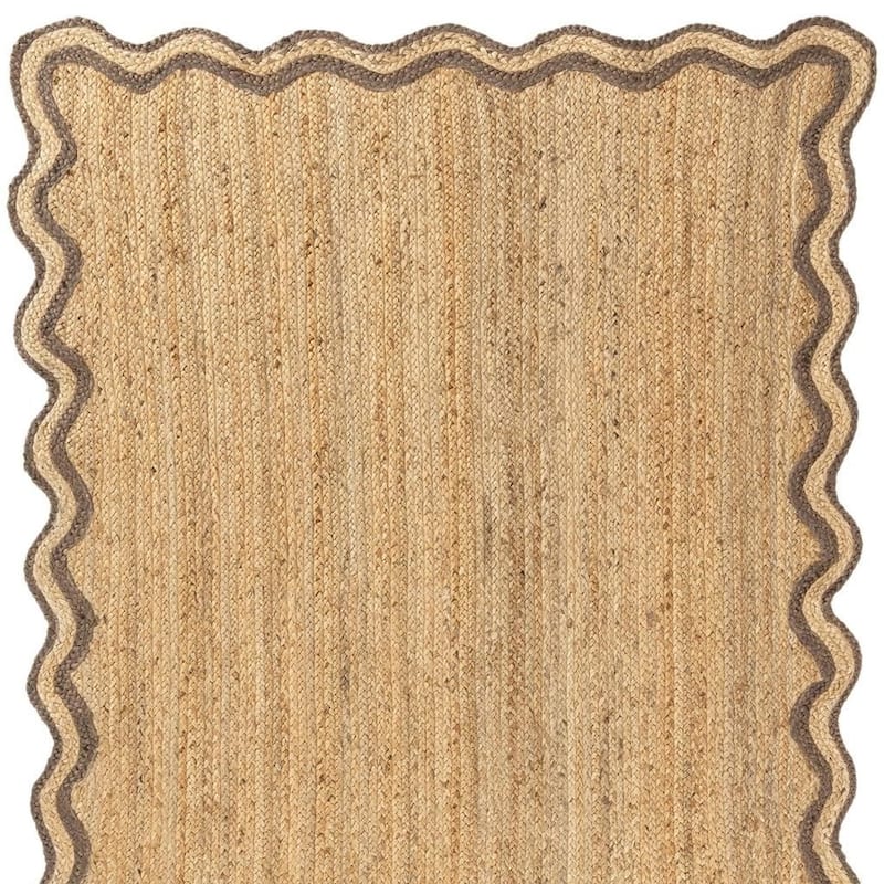 HomeRoots Solid Color Bohemian Rectangle Area Rug - 8' X 10'