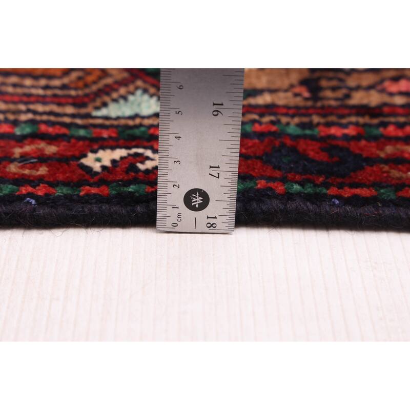 ECARPETGALLERY Hand-knotted Konya Anatolian Dark Navy Wool Rug - 2'11 x 8'9