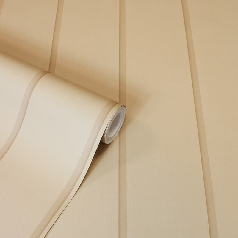 Fine Decor Killian Wheat Wood Panel Wallpaper