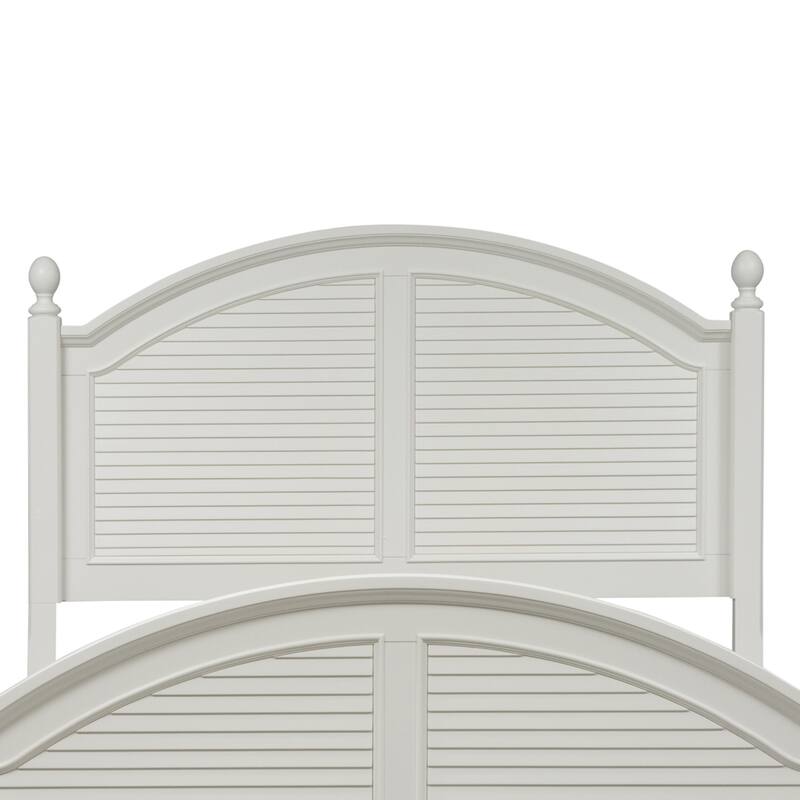 Summer House I Oyster White Poster Bed - King or Queen Option