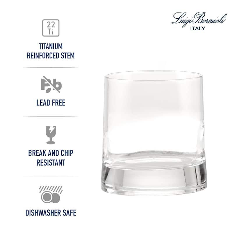 Luigi Bormioli Set of 6 Veronese DOF Glasses - 11.5 Oz