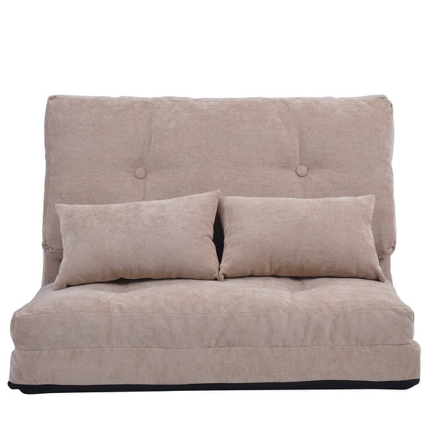 Shop Porch Den Othello Adjustable Folding Lounge Floor Sofa With