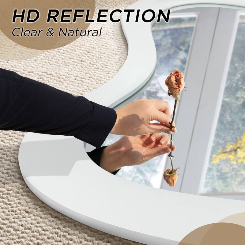 Asymmetrical Accent Mirror Irregular Wall Mirror
